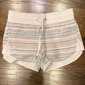Athleta Multicolor Striped Athletic Shorts